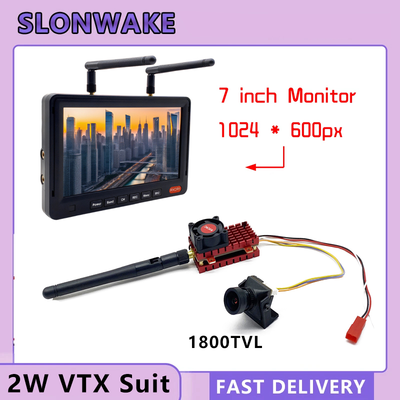Drone Camera - SLONWAKE 5,8G 2W VTX FPV 1800TVL