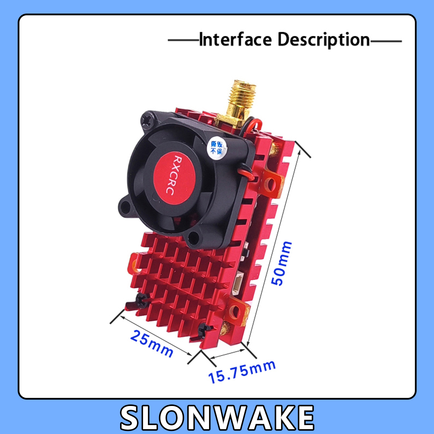 SLONWAKE 5,8G 2W VTX FPV 1800T – Drone Camera Bewertung und Preis